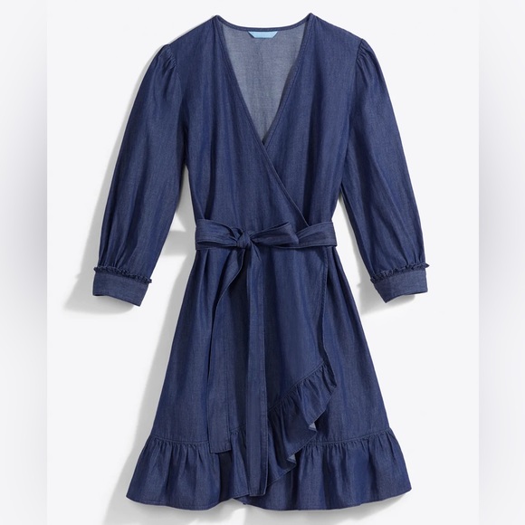 Draper James wrap dress size 6 - Picture 3 of 12